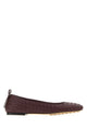 Bottega Veneta Ballerina Intreccio Sqaured Toe