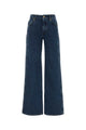 Balmain Straight Dark Blue Denim Pants