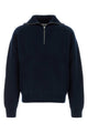 Jil Sander Ls High Zipped Neck Jumper