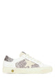Golden Goose Deluxe Brand May Leather And Glitter Upper Suede Star Glitter H