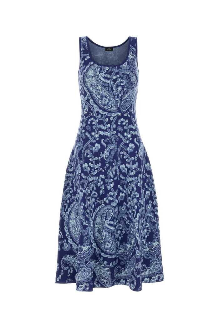 Etro Abito Smanicato Fantasia