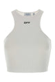 Off White Off Stamp Rib Rowing Top