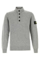 Stone Island Ls Polo - Grey Melange