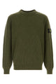 Stone Island Crew Neck - Military Green Mel