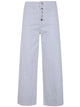 Lauren Ralph Lauren "Saira" Cropped Wide Leg Jeans