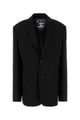 Y/Project Black Stretch Jersey Oversize Blazer