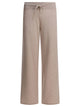 Lisa Yang Beige Knitted Cashmere Trousers