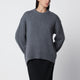 Lisa Yang Noor Crewneck Sweater In Graphite Cashmere
