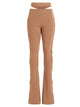Andreādamo Cut Out Pants With Lacing