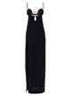 Nensi Dojaka 'Heart Bra' Long Dress