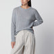 Lisa Yang Grey Lova Cashmere And Silk Sweater