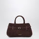 Manu Atelier Le Cambon 25 Bag In Dark Brown Suede