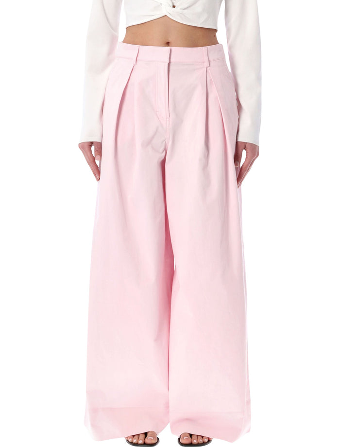 The Garment The Garment Wide Cotton Avelino Pleated Pants