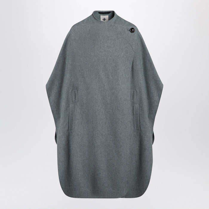 The Garment Grey Wool-Blend Cape