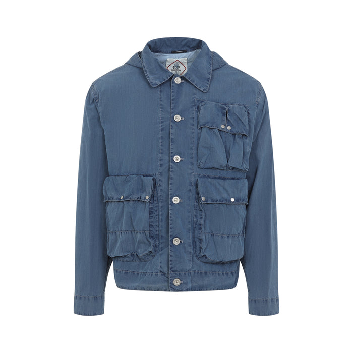 C.p.company Blue Medium Cotton Jacket