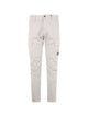 C.p.company Dove Lens Detail Cotton Trousers