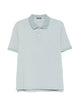 C.p.company C.p. Company Logo-Patch Tipped-Cuff Polo Shirt