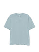 C.p.company Short Sleeve Silver Blue Cotton T-Shirt