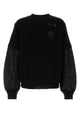 Sacai Sacai Gonz Multi Patch Nylon Twill X Knit Sweater