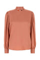 Tom Ford Fluid Double Silk Satin Long Sleev