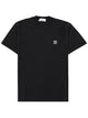 Stone Island Black Cotton T-Shirt