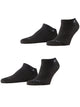 Burlington Black Cotton Socks Set