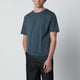 Dries Van Noten Petrol Green Cotton Tshirt