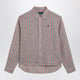 Polo Ralph Lauren Striped Crop Boxy Fit Linen Shirt