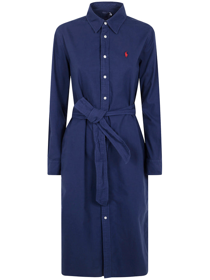 Polo Ralph Lauren N Cory Long Sleeve Day Dress
