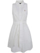 Polo Ralph Lauren Woven Sleevesless Mini Shirt Dress