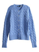 Polo Ralph Lauren Cable Knit Cotton Crew Neck Cardigan