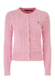 Polo Ralph Lauren Cable Knit Cotton Crew Neck Cardigan