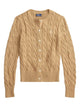 Polo Ralph Lauren Cable Knit Cotton Crew Neck Cardigan