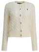 Polo Ralph Lauren Wool And Cashmere Cardigan With Logo