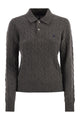 Polo Ralph Lauren Cable-Knit Polo Shirt