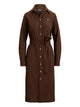 Polo Ralph Lauren Long Sleeves Shirt Midi Dress