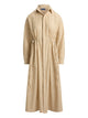 Polo Ralph Lauren Striped Drawcord Shirtdress