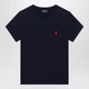 Polo Ralph Lauren Navy Blue Cotton Tshirt