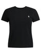 Ralph Lauren Black Crew Neck Cotton T-Shirt