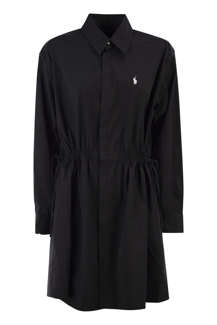 Polo Ralph Lauren Popleine Shirt Mini Dress String