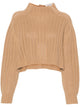 Max Mara Camel Clothing Sweaters