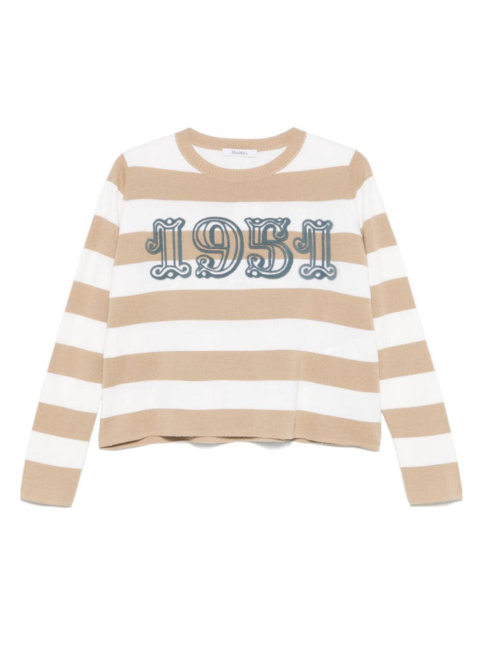 Max Mara Wool Striped Sweater