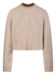 Max Mara Crew Neck Sweater In Cashmere Wool