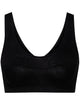Calida Black Cotton Bustier Bras