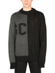 Gcds Sweater With Logo Inlay