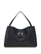 Ferragamo Gancini Leather Tote Bag