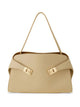 Ferragamo Hug Soft Medium Bicolor Shoulder Bag