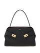 Ferragamo Hug Soft Medium Bicolor Shoulder Bag