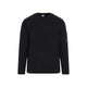 C.p.company Black Full Rib Crewneck