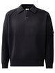 C.p.company Lens-Detail Ribbed Polo Shirt